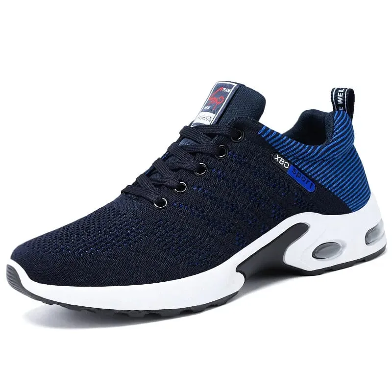 Neue, atmungsaktive, vielseitige Laufschuhe für Herren mit weicher Sohle, leichte, lässige Sportschuhe für Herren — image 8