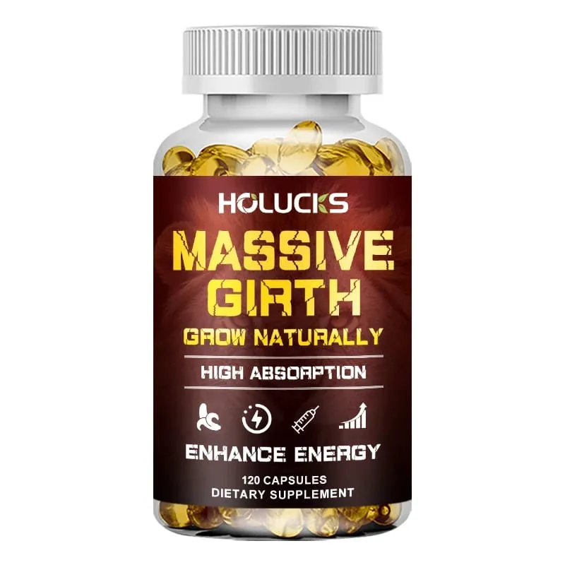 Viên nang có chu vi lớn với nhân sâm Tribulus Maca Tăng kích thước sức chịu đựng Sức chịu đựng Hiệu suất thể chất & sự tự tin đỉnh cao — image 2