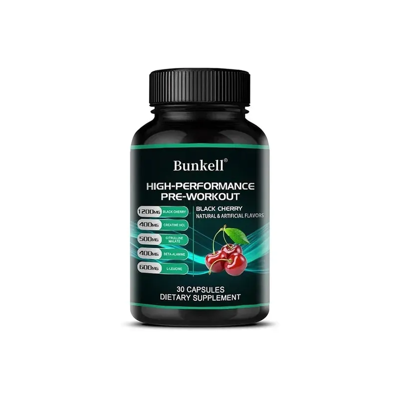 Monohydrate de créatine à la cerise noire - Croissance musculaire - Exercice et remise en forme pour améliorer les performances musculaires