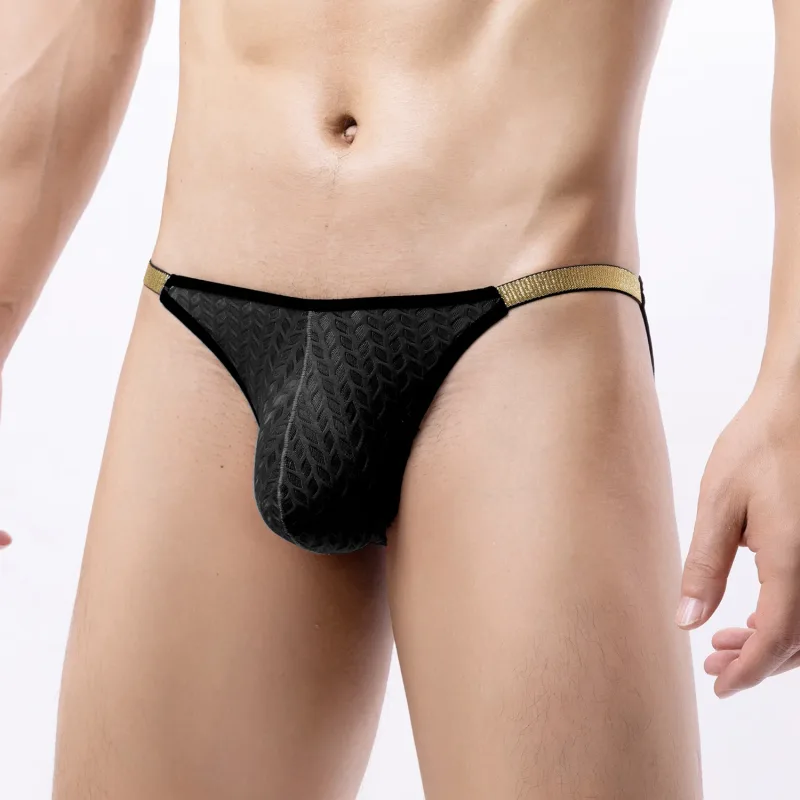 Męskie figi podnoszące pośladki wspierająca konstrukcja etui wygodny owijek miękka codzienna bielizna dla mężczyzn dostępna w 5 kolorach S-XL — image 4