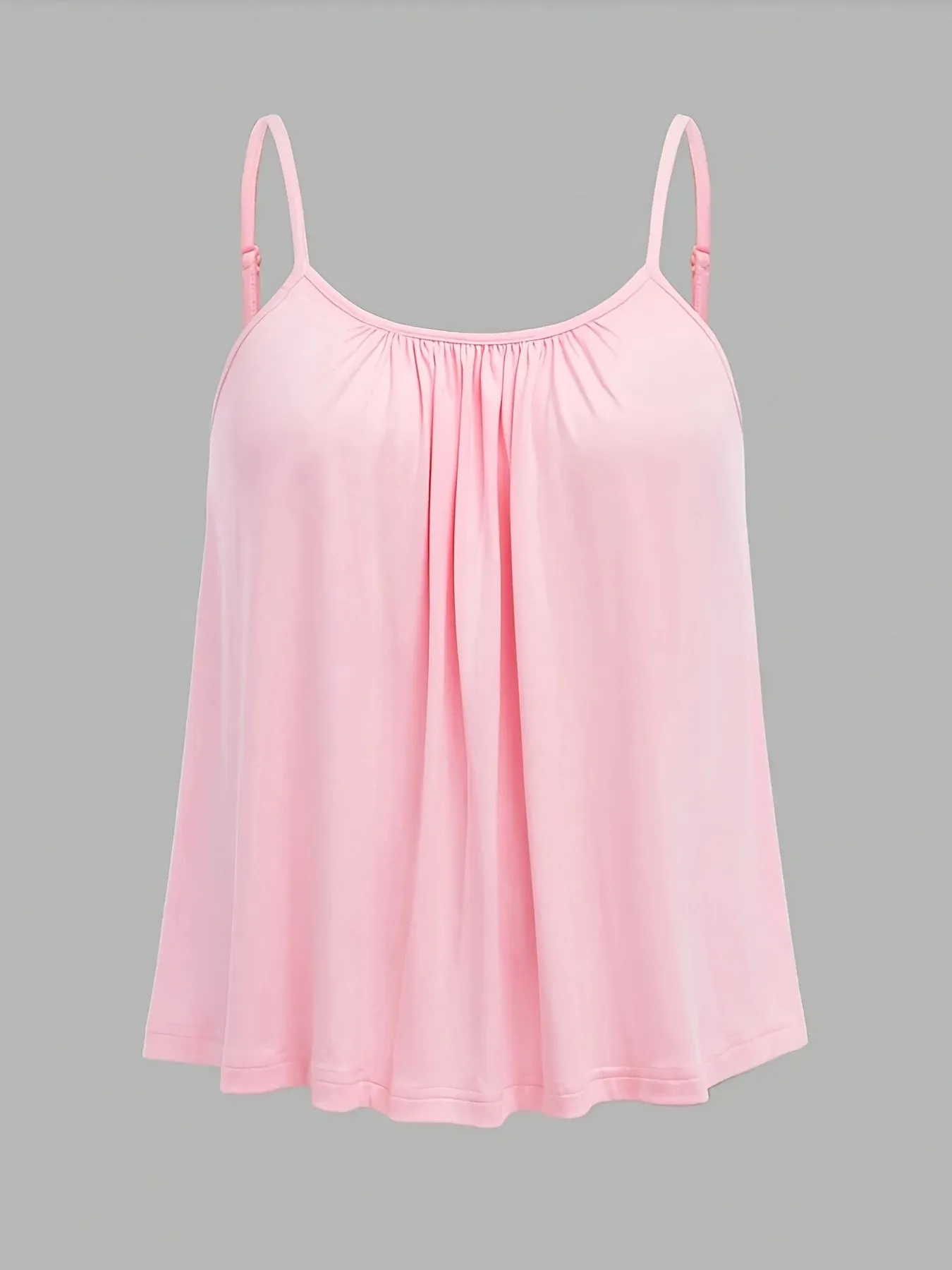 Plus Size Summer Solid Color Camisole — image 2