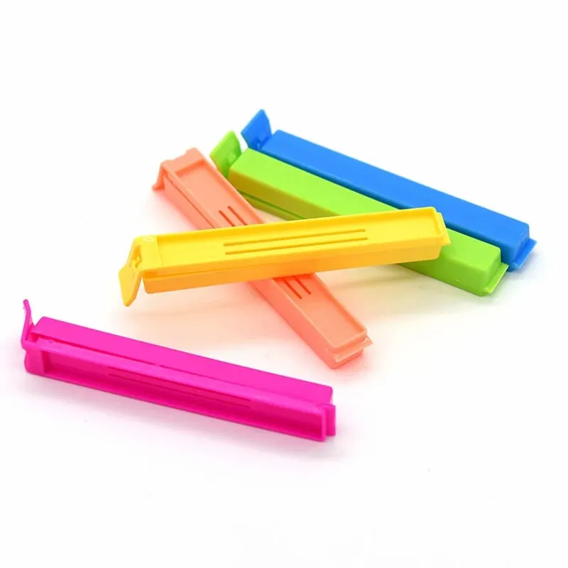 10-20 pz/set Clip di Tenuta Colorata Riutilizzabile Snack di Stoccaggio Sigillante Morsetto Gadget Da Cucina per Il Cibo Conservazione Fresca A Prova di Umidità ZYF — image 3