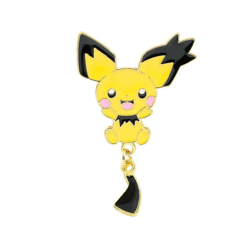 Set di spille smaltate - Simpatiche spille Pikachu Squirtle Charmander per zaini giacche - Distintivi di cartoni animati anime regalo per i fan — image 9