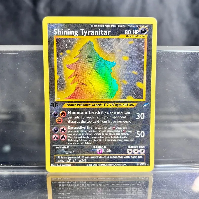 Holografische PKM-Einzelkarten, Charizard EX, Pikachu, 1. Auflage, Neo Mewtu, PTCG-Ersatzkarten, Sammlung, Kampfkarten, Spielzeug, Geschenke — image 18