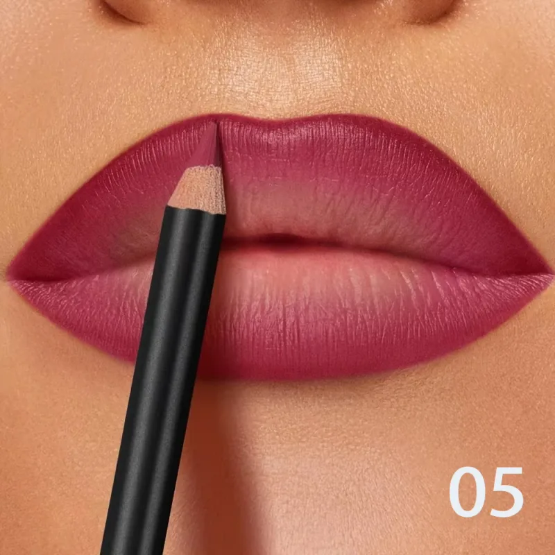 Pelapik Bibir Matte Kalis Air 6 Warna - Formula Tidak Pemindahan Tahan Lama Kemasan Matte 6 Warna Serbaguna — image 9