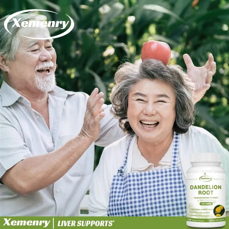 Kapsul Ekstrak Akar Dandelion untuk Perlindungan Detoks Hati Dukungan Hati Sistem Kekebalan Tubuh Yang Kuat Tekanan Darah & Gula Normal