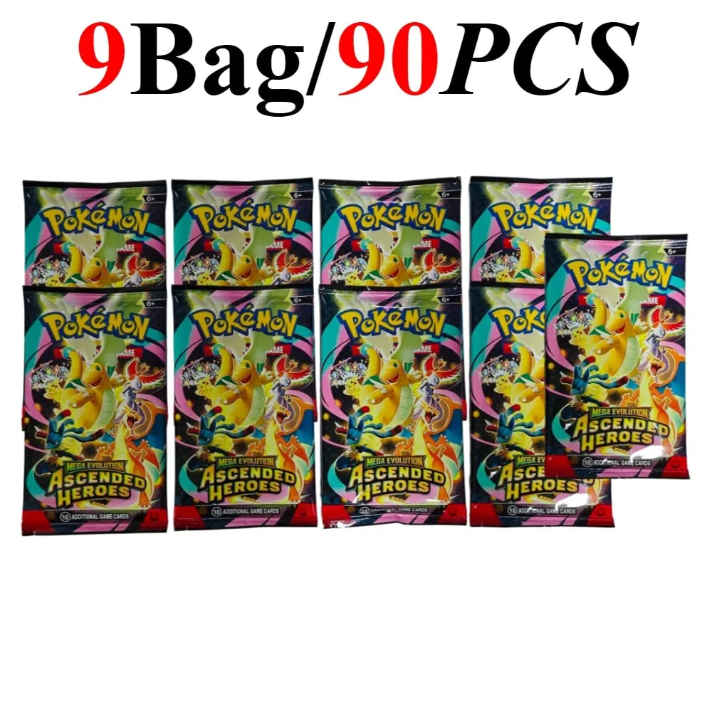 Pokémon TCG Mega Evolución - Pitch Black Booster Display Box Phantasmal Flames Booster Box Colección de juegos de cartas coleccionables Inglés