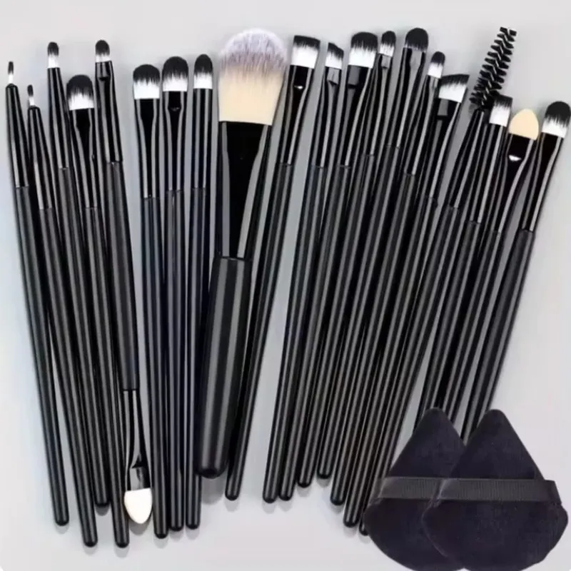 20 stk Makeup børste sæt Eyeliner Brush Blending Brush Makeup børster til kinder Øjen kosmetisk foundation børste Make up børster sæt — image 12
