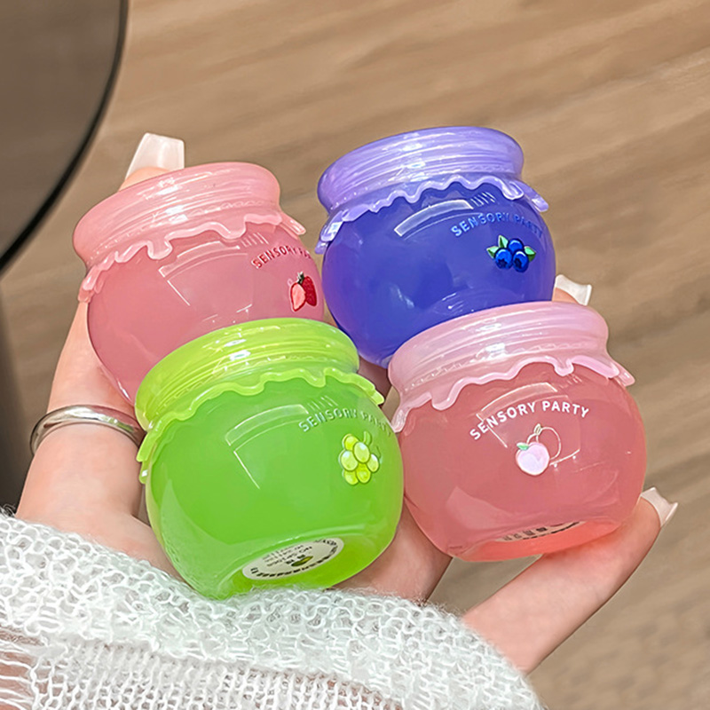 Green Grapes Clear Lip Gloss Maintenance Ενυδατικό Lip Balm Απολεπιστικό Scrub Θρεπτική Περιποίηση χειλιών Peach Water Gloss Lip Tint — image 6