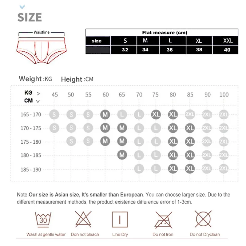 Herrenunterwäsche, einfache, atmungsaktive Slips mit dreidimensionalem, hohlem Rücken, Markenhose, niedrige Taille, bequeme Unterhose aus Baumwolle