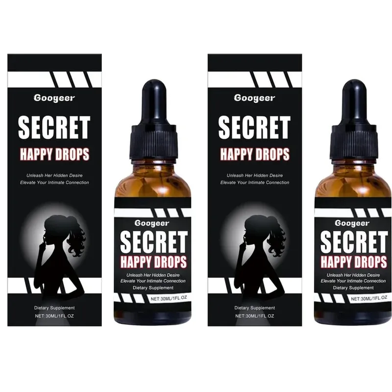 Googeer Secret Happy Drops Orale Tropfen, Kräuter-Epimedium, Maca-Wurzel, Ginseng, Ginkgo Biloba, unterstützen die Durchblutung, Intimität, 30 ml — image 8