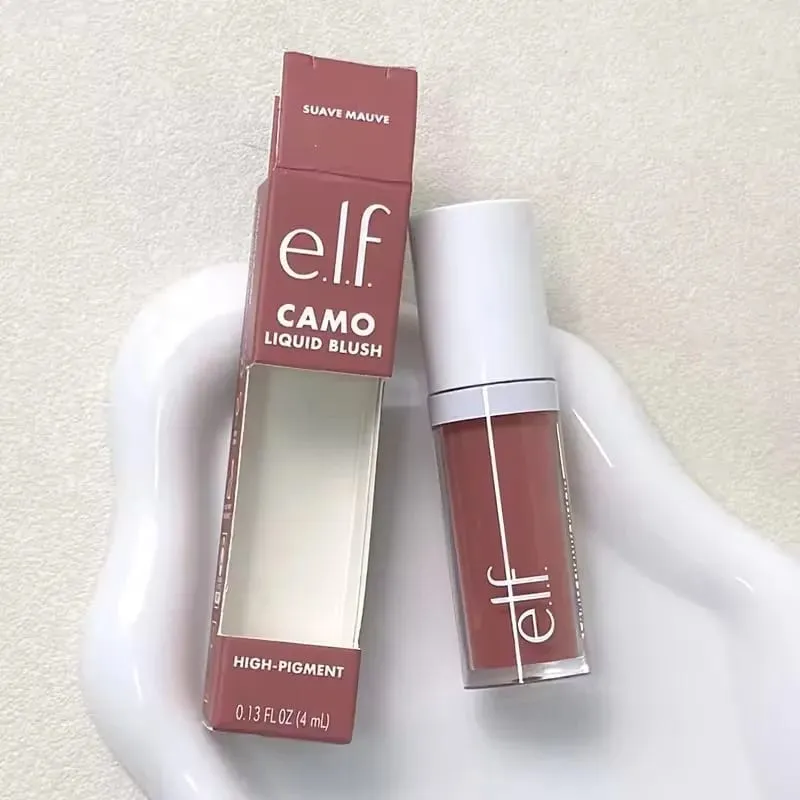 Nová tekutá tvářenka značky Elf Liquid Blush Trvalá hydratační vyplňující tváře Makeup Pudr na tvářenku Opravná tyčinka Snadno barvitelná kosmetika — image 19