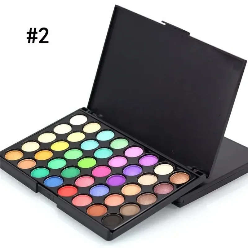 Palette di ombretti colorati perlescenti 15/40 Ombretto ad alta saturazione in plastica Questo spot di vendita caldo europeo americano Colore della terra — image 6