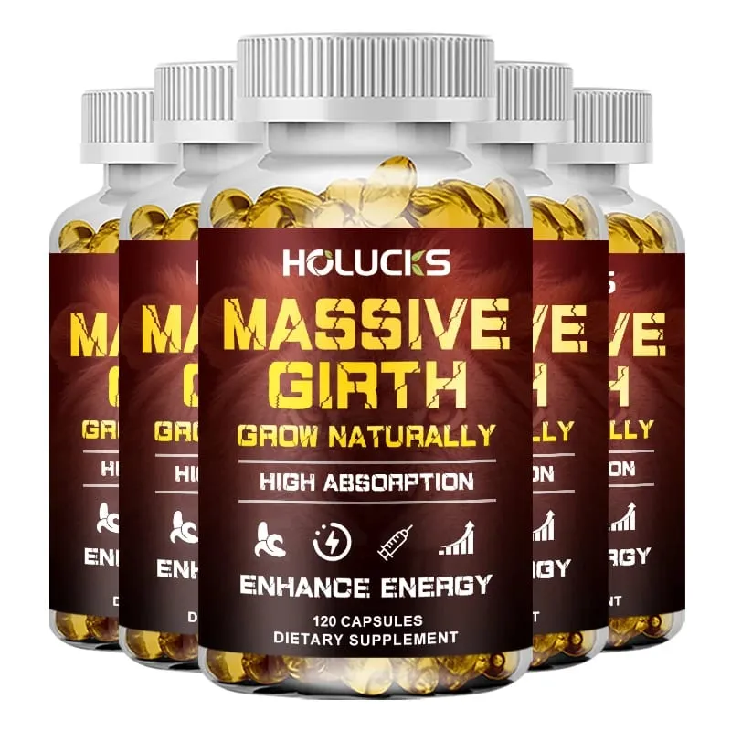 Viên nang có chu vi lớn với nhân sâm Tribulus Maca Tăng kích thước sức chịu đựng Sức chịu đựng Hiệu suất thể chất & sự tự tin đỉnh cao — image 6