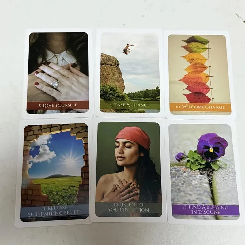 Demandez à vos cartes de message d'âme 48 messages Oracle Deck de l'univers | Cartes de message du soi supérieur — image 5