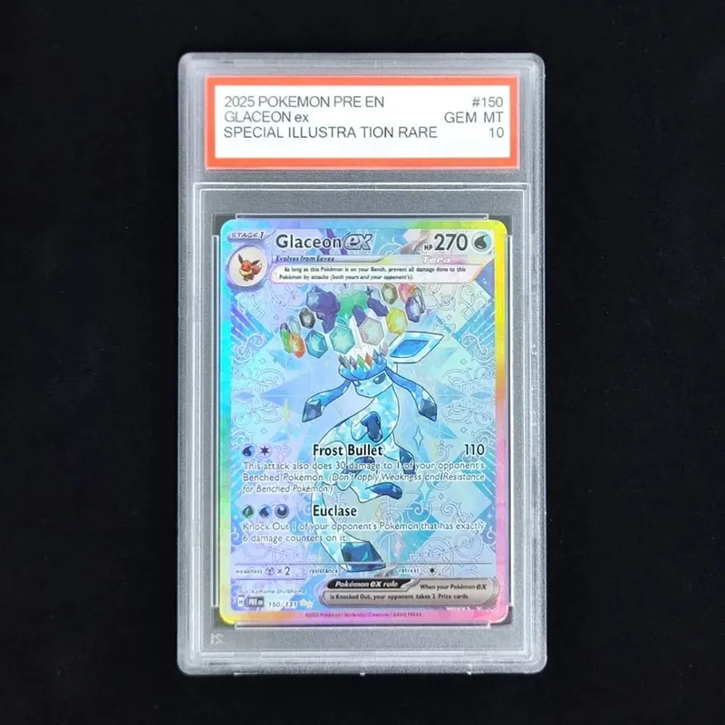 Proxy POKEMON PRE English PRISMATIC EVOLUTIONS #161 UMBREON ex Grado 10 Tarjeta de juguete de colección — image 11