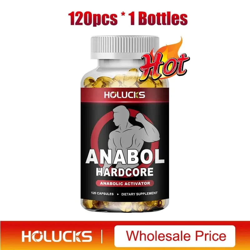 Anabol ฮาร์ดคอร์เสริมการเจริญเติบโตของกล้ามเนื้อสำหรับผู้ชายเพื่อสร้างประสิทธิภาพสูงแบบ Lean หนาแน่น เสริมสร้างการสนับสนุนสุขภาพโดยรวม — image 8