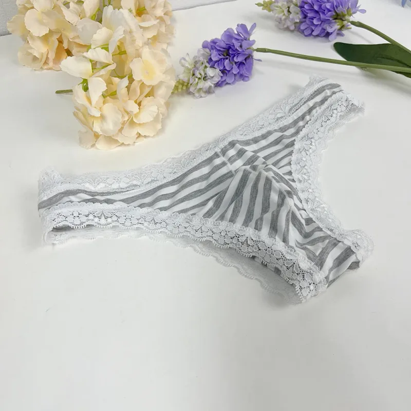 Lelaki Potong Renda Seluar Dalam G-string Berjalur Punggung separuh tertutup Seluar dalam Thong Setengah Pinggul Seluar Dalam Lelaki Seluar Dalam Seksi