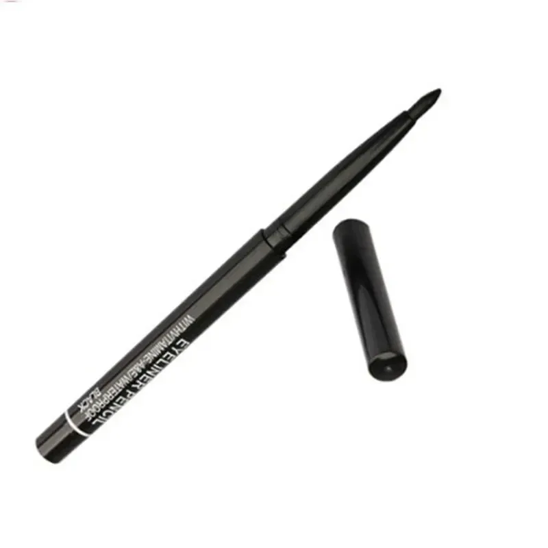 1 stk vandtæt sort brun glat eyeliner blyant Permanent makeup eyeliner pen Langtidsholdbar automatisk øjenmakeup værktøj — image 3