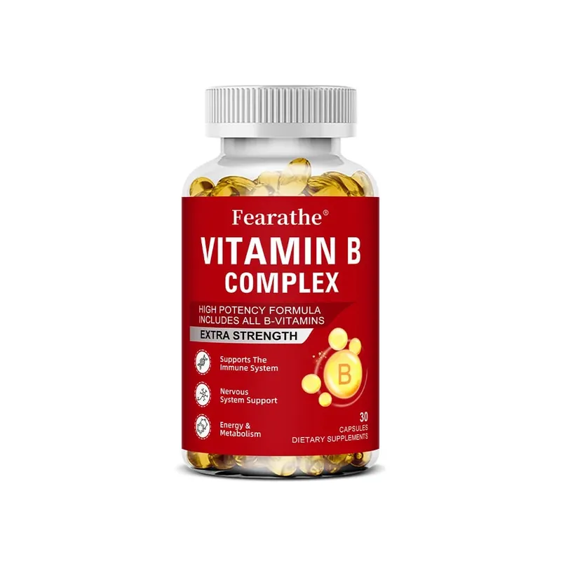 Vitamin B-Complex Vitamin Supplements (B12 B2 B3 B6 Folic Acid &Biotin) Immune & Energy Support Immune Health