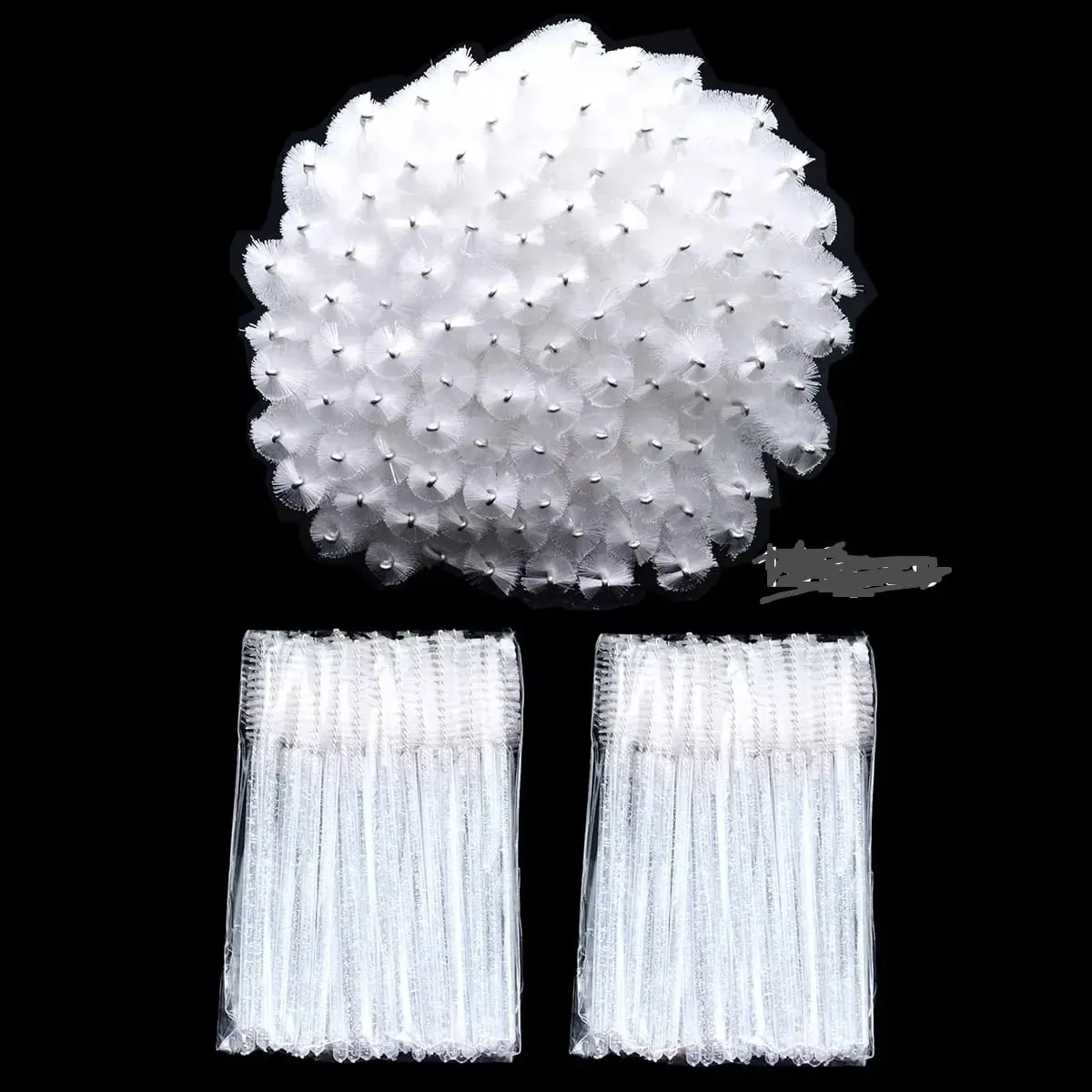 Brosses à cils jetables, baguettes, applicateur pour Extension de cils, outil de maquillage, vente en gros, 100/500 pièces — image 4