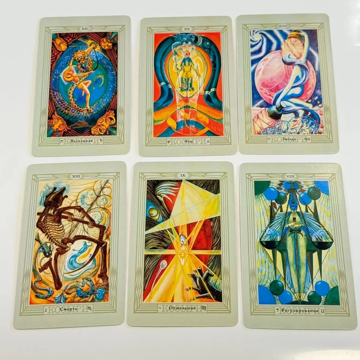 Thoth Tarocchi Edizione russa / spagnola / inglese Tavola Oracle Giochi da tavolo per feste — image 2