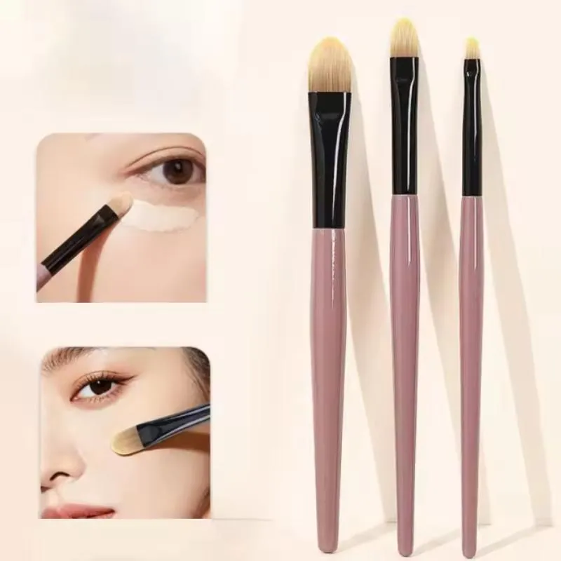 1/3 pièces pinceau correcteur de fond de teint Ultra-mince pinceaux de maquillage pour le visage pinceaux de Contour outil de maquillage — image 1