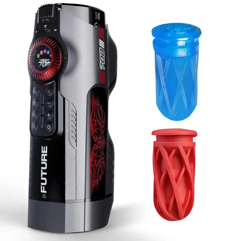 Leten Sex Machine Automatic Heated Piston Electric Sucking Stroker Male Masturbator Telescopic Vagina Pussy Masturbation Cup