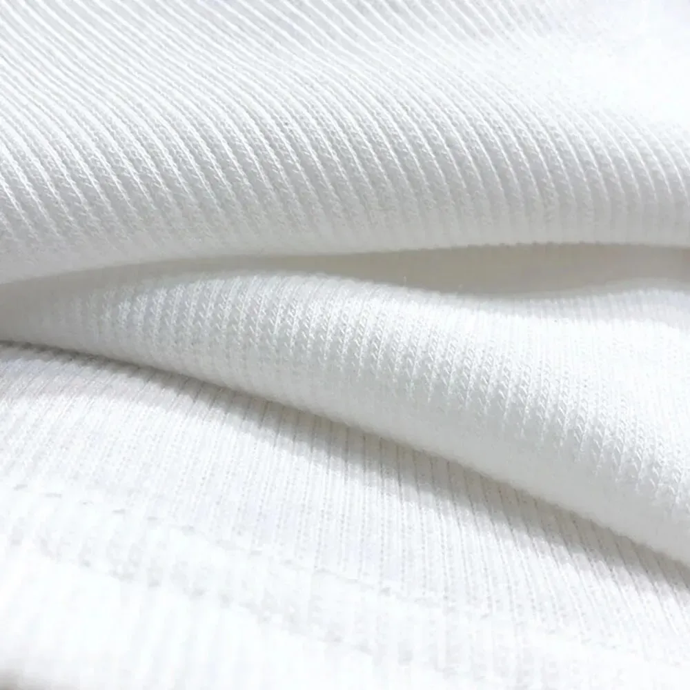 Linne för kvinnor Ribbstickad Button Down Ärmlös blus Enfärgad Casual Dam Tonåringar Trendiga Basic sommarklänningar — image 6