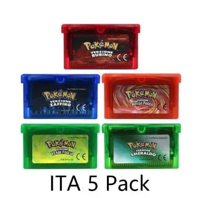 GBA 비디오 게임 카트리지 콘솔 카드 포켓몬 에메랄드 루비 FireRed LeafGreen 사파이어 GBA/NDS용 다국어 — image 11