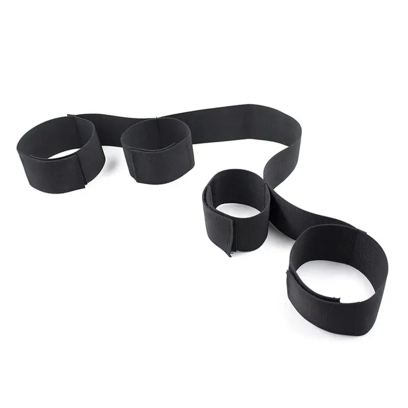 Adult Couples Erotic BDSM Bondage Restraints Slave Wrists & Ankle Cuffs No Vibrator Sex Toys For Women Men Accessories Sex Shop — image 4