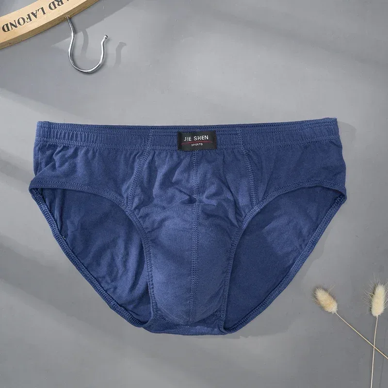 1PC Cotton Briefs Men's Comfortable Underpants Male Breathable Underwear Lingerie Panties Plue Size Xl -5XL — image 20