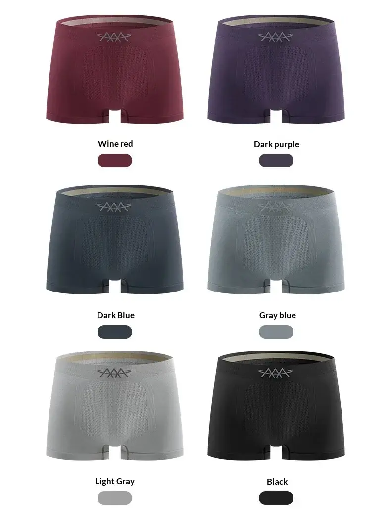 1 stücke Elastische Unterwäsche männer Boxer Shorts Nahtlose Unterhosen Weiche Höschen Sexy Dünne Dessous Gemütliche Feuchtigkeit-wicking Badehose