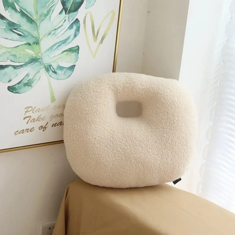 New Nordic Ball Solid Color Cushion Stuffed Flower Plush Pillow for Sofa Waist Office Cushion Kid Toy Gifts Home Decoration — image 6