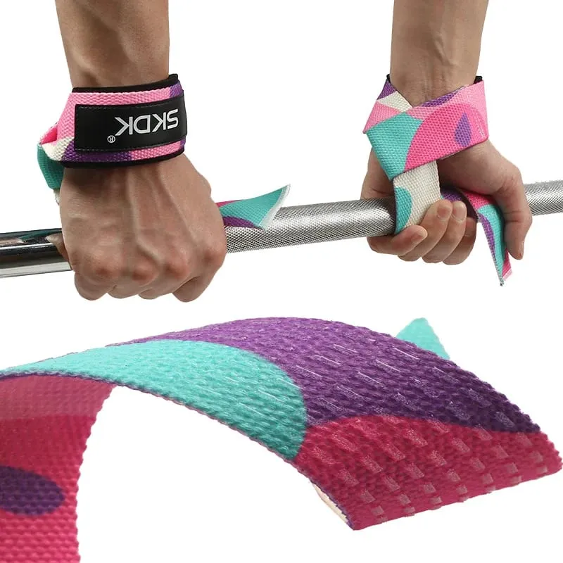 1 paio di cinturini da polso per sollevamento pesi, allenamento per la forza, regolabile, antiscivolo, palestra, fitness, cinturino per sollevamento, supporto per il polso, fascia per impugnatura sportiva — image 2