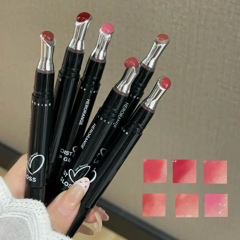 Brilho labial hidratante e brilhante, brilho de longa duração, cria lábios carnudos para o dia a dia — image 2