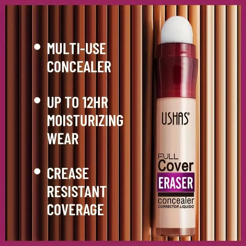 12 Color Sponge Head Liquid Foundation Makeup Concealer Trvalý voděodolný korektor pro plné krytí tmavých kruhů — image 4