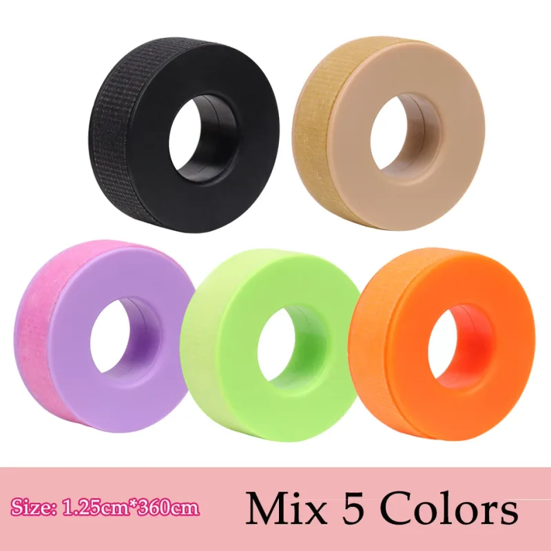 5/10 Rollen Silikon-Gel-Klebeband für Wimpernverlängerungen, nicht gewebt, atmungsaktiv, für empfindliche Haut, unter den Augen, Wimpernband, Make-up-Werkzeug-Versorgung — image 24