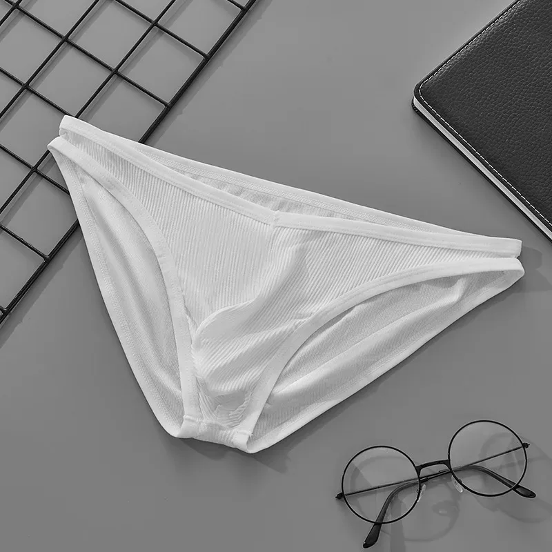 Seluar Dalam Satu Lapisan Lelaki Ultra Nipis U Convex Seluar dalam Seluar Dalam Musim Panas Seksi Kelembapan Bernafas — image 19