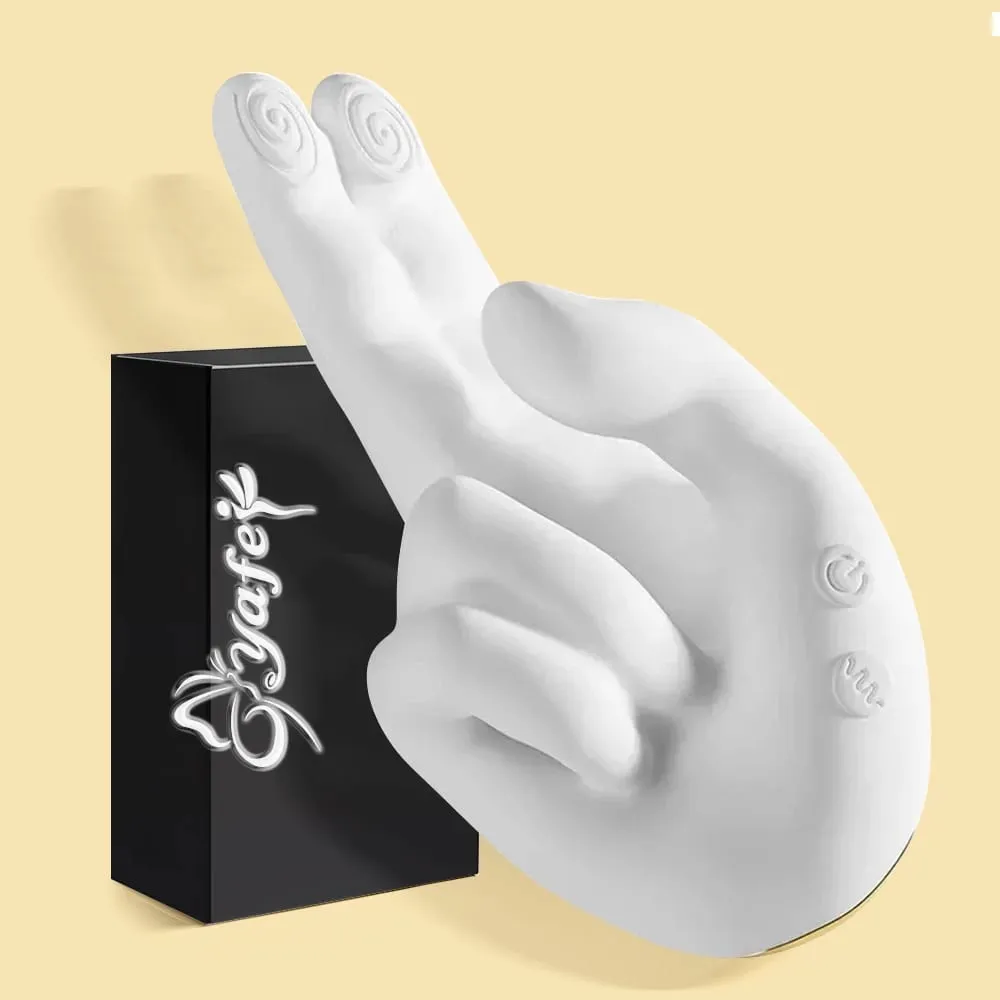 ความร้อนขวามือนิ้วมือกระพือ Clitoral นวด G จุดกระตุ้นหญิงช่องคลอดนวดผู้ใหญ่เพศของเล่นสำหรับหญิง — image 1
