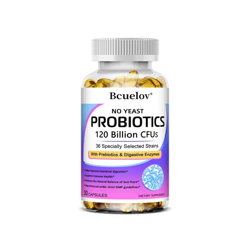 Probiotik Premium dengan Prebiotik dan Enzim Pencernaan Untuk Membantu Penghadaman dan Meningkatkan Sistem Imun - 120 Kapsul — image 8