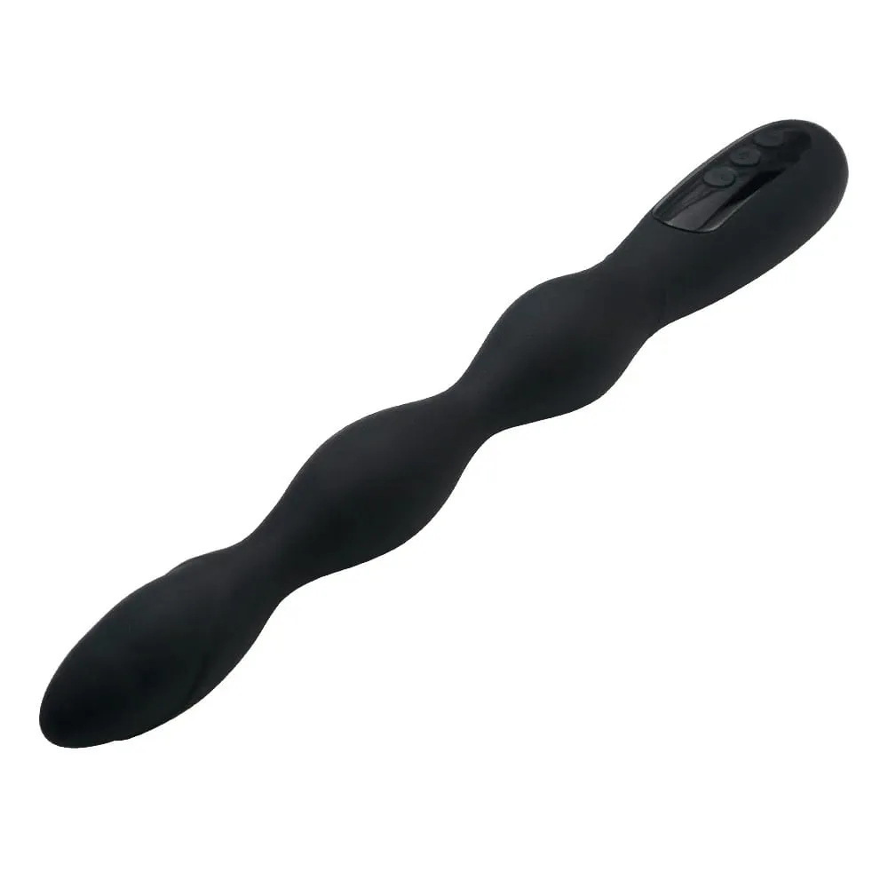 Anal Plug Elektrische Schock Prostata-massagegerät Intelligente Heizung Butt Plug Weibliche Masturbator Anal Bead Erotische Sex Spielzeug für Paar — image 1
