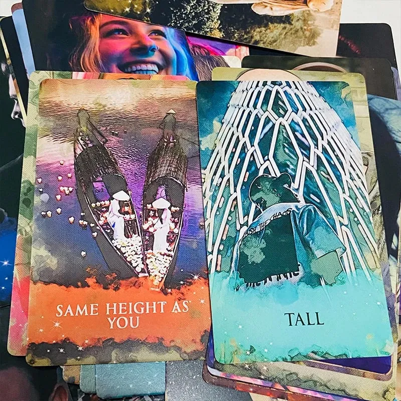 Siapa Itu Oracle Cards 78 Cards Divination Deck English Vision Edition Papan Tarot Bermain Permainan Untuk Parti — image 5