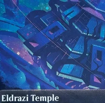LK61 Galaxy Foil Eldrazi Temple Gemstone Caverns Godless Shrine Galaxy Foil Thẻ proxy TCG chất lượng cao (Lõi đen) — image 8