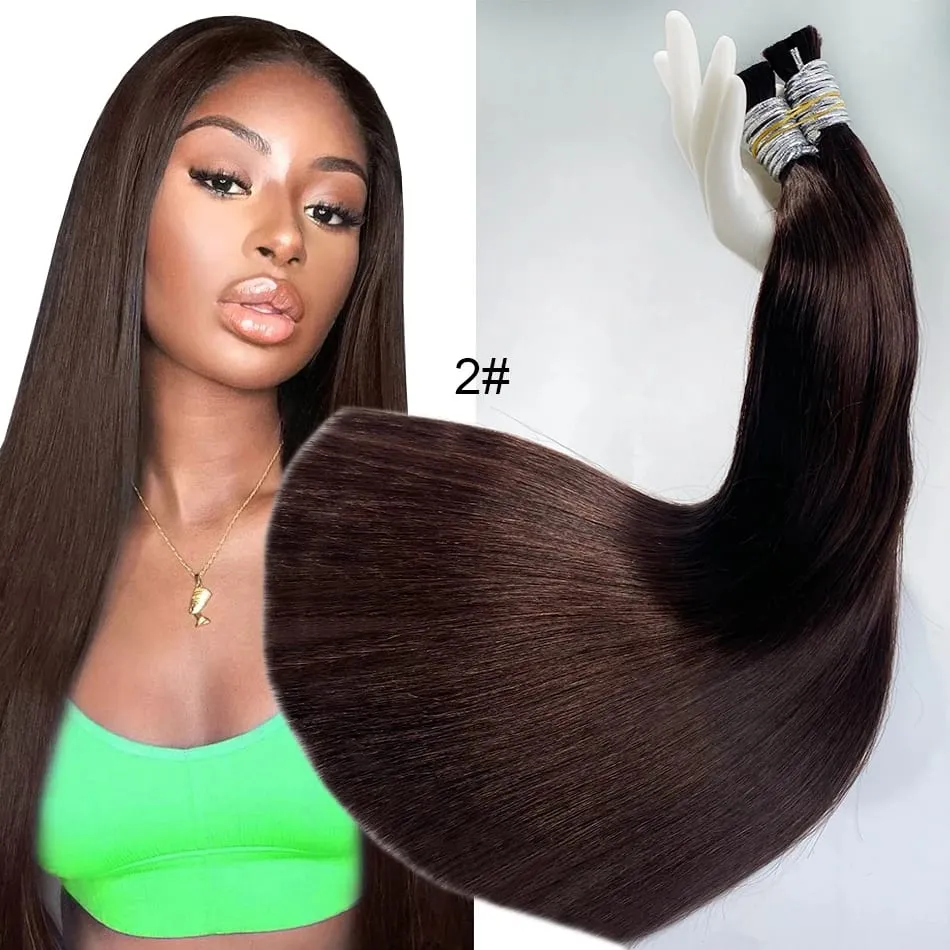 613 Striaght Human Hair No Weft 100% Virgin Bundles Highlight Original Bulk Extensions Russian Natural Unprocessed Blonde Braidi — image 13