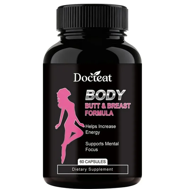 แคปซูลสูตร Docteat Body Butt & Breast ช่วยเพิ่มพลังงานและรองรับสมาธิด้วย Creatine และเวย์ 60 แคปซูล