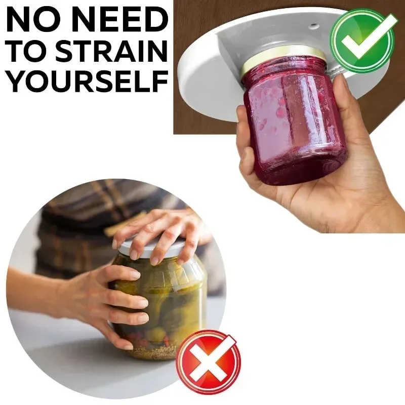 1 stücke Multifunktions Dosenöffner Schrank Unter Glas Öffnung Werkzeug Professionelle Flasche Schnell Entferner Küche Zubehör — image 4