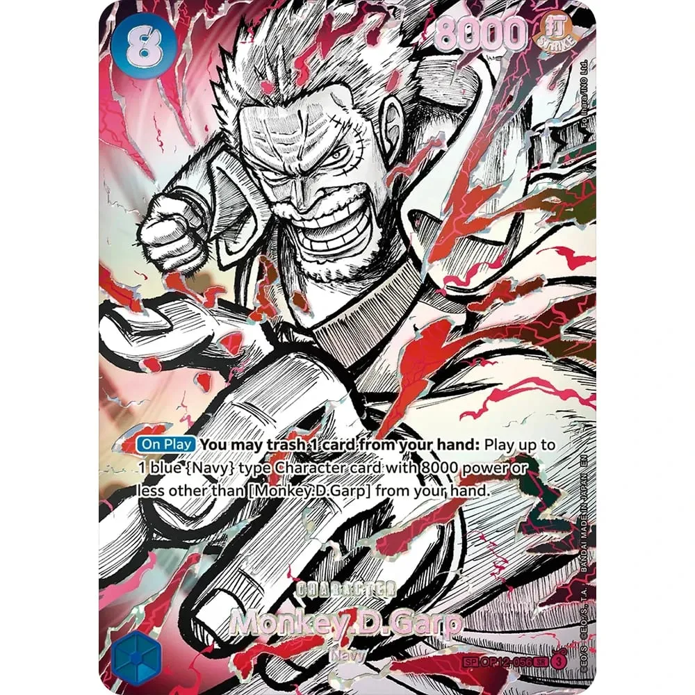 Bộ sưu tập Thẻ Monkey D. Luffy EB04-061 OPCG EN Tỏa Sáng Sáng Tạo Hiếm Hình Ba Chiều Nổi Họa Tiết Giấy Bạc Thẻ — image 14