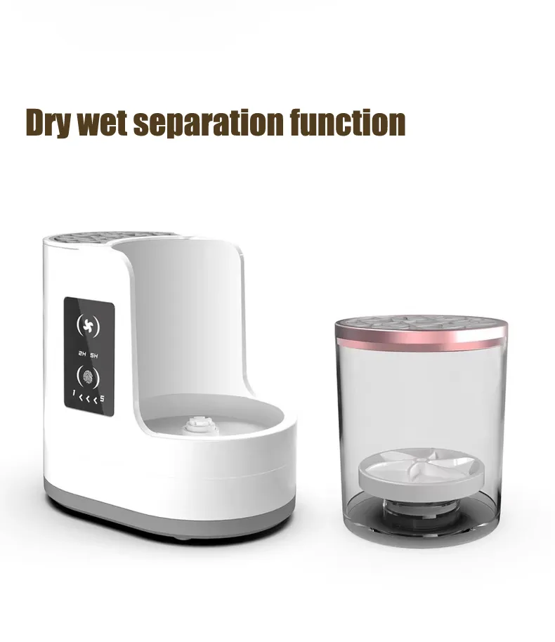 High-end 3 in 1 USB Electric Makeup Brush Cleaner Machine Automatic Cleaning Quick-Drying Tool Cosmetics Brush Washer — image 5