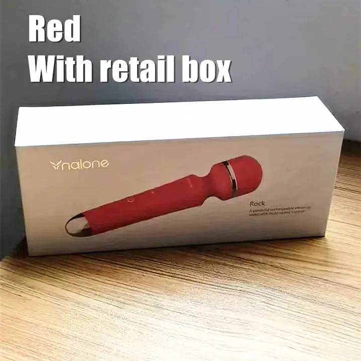 Nalone Rock ที่มีประสิทธิภาพ Clitoris Vibrator ชาร์จ USB Magic Wand AV Vibrator เครื่องนวดผลิตภัณฑ์ทางเพศเพศเร้าอารมณ์ของเล่นสำหรับผู้หญิง — image 17